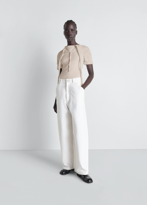 ジャージー素材のフィットヘンリー